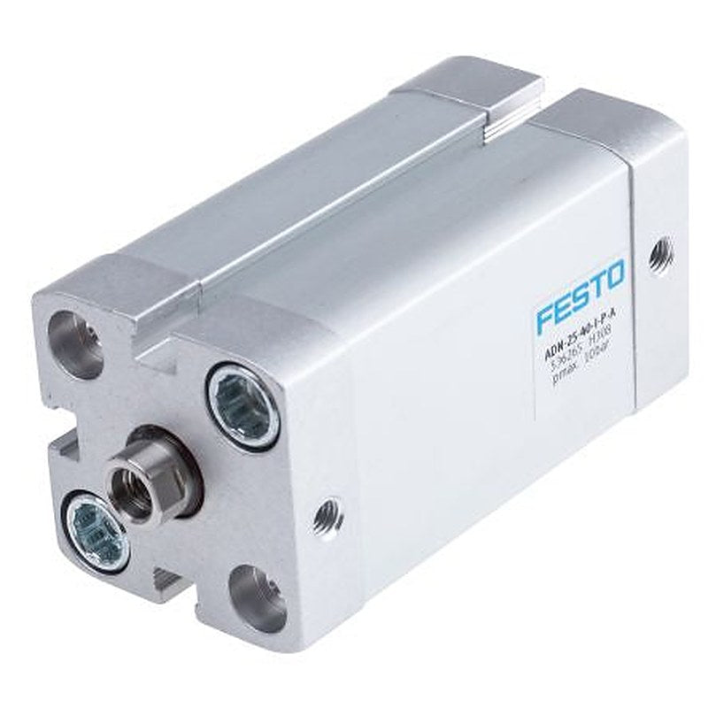 Festo Pneumatic Cylinder - 536265 25 mm Bore, 40 mm ADN Series, Double Acting Acting