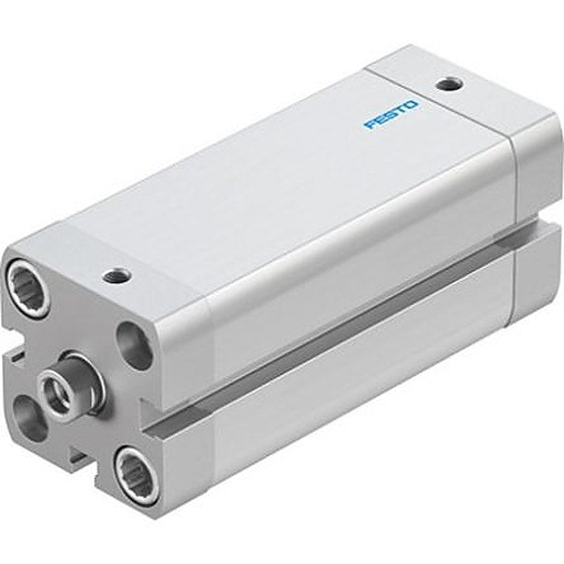 Festo Pneumatic Compact Cylinder - ADN-25-80-I-PPS-A 25 mm Bore, 80 mm ADN Series, Double Acting Acting