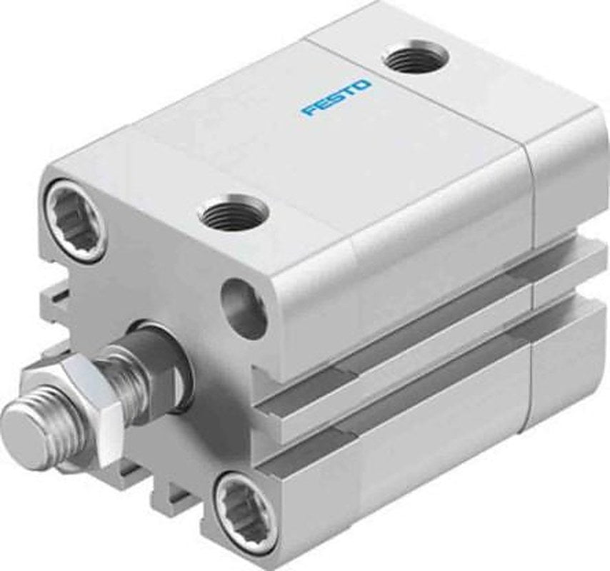 Festo Pneumatic Compact Cylinder - 572657 32 mm Bore, 20 mm ADN Series, Double Acting Acting