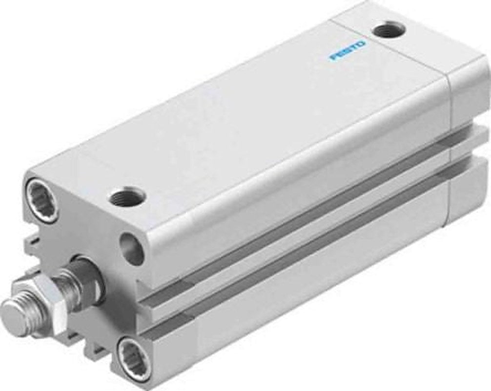 Festo Pneumatic Compact Cylinder - 572663 32 mm Bore, 80 mm ADN Series, Double Acting Acting