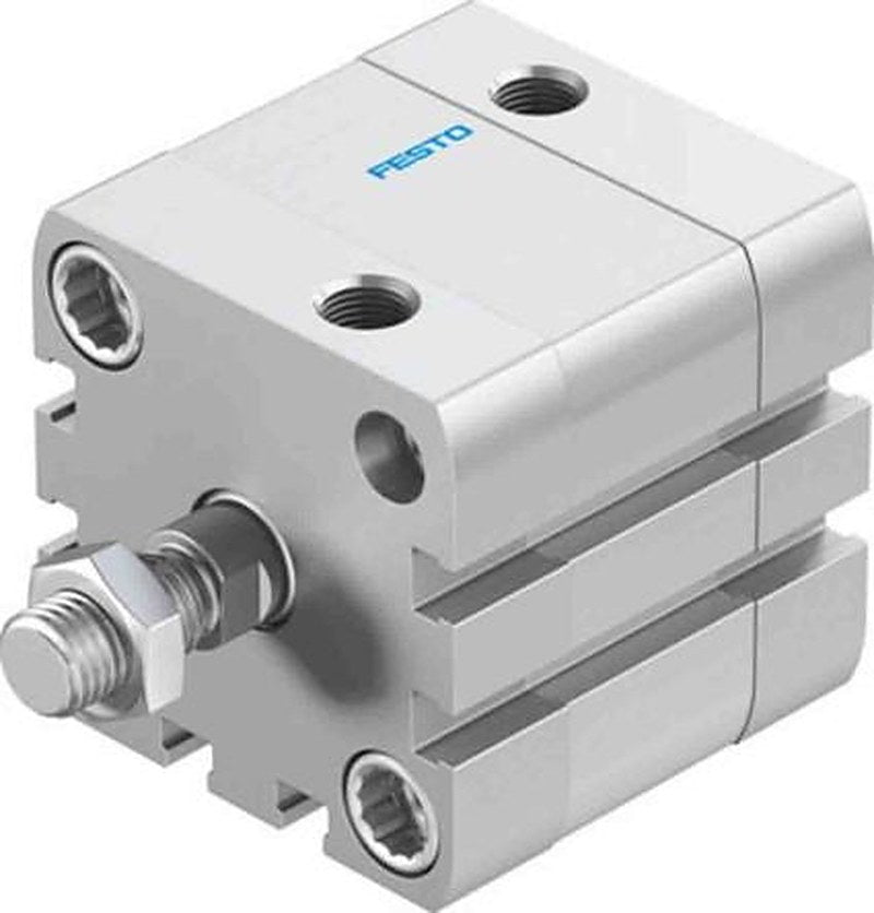 Festo Pneumatic Compact Cylinder - 572673 40 mm Bore, 10 mm ADN Series, Double Acting Acting
