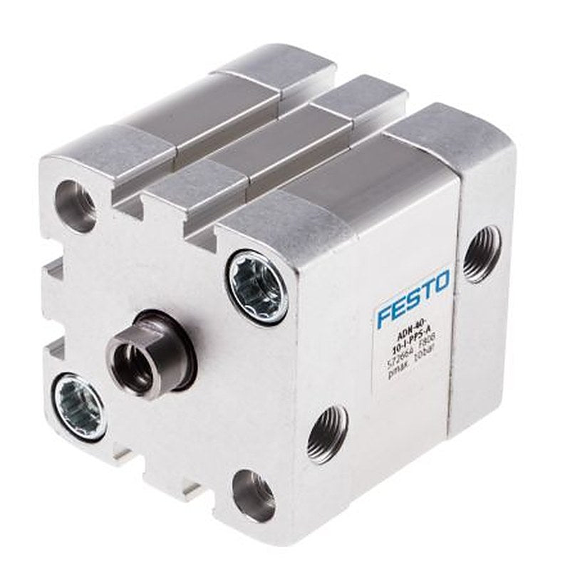 Festo Pneumatic Cylinder - 572664 40 mm Bore, 10 mm ADN Series, Double Acting Acting