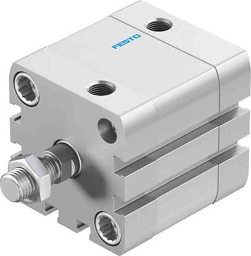 Festo Pneumatic Compact Cylinder - 572674 40 mm Bore, 15 mm ADN Series, Double Acting Acting
