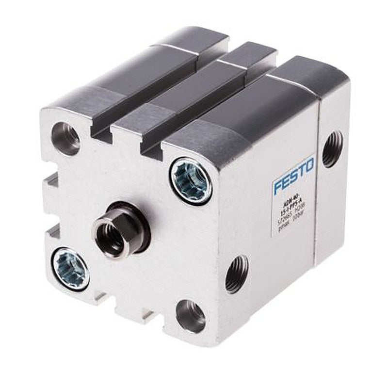 Festo Pneumatic Cylinder - 572665 40 mm Bore, 15 mm ADN Series, Double Acting Acting