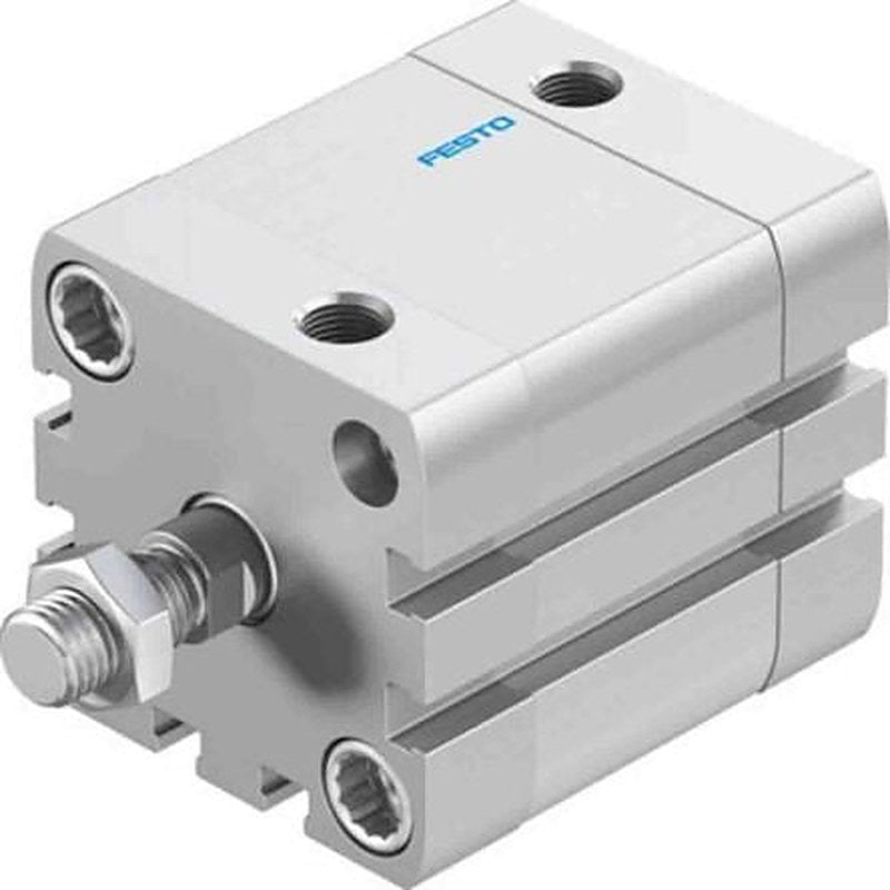 Festo Pneumatic Compact Cylinder - 572675 40 mm Bore, 20 mm ADN-40-20-A-PPS-A Series, Double Acting Acting