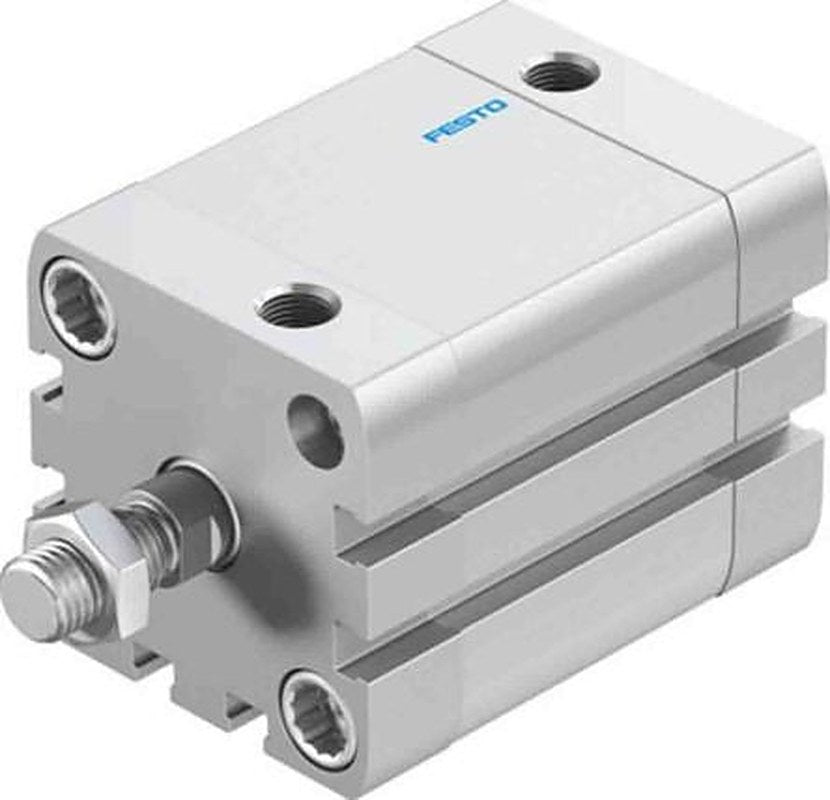Festo Pneumatic Compact Cylinder - 572677 40 mm Bore, 30 mm ADN-40-30-A-PPS-A Series, Double Acting Acting