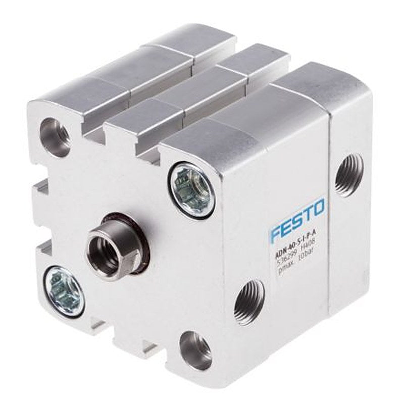 Festo Pneumatic Cylinder - 536299 40 mm Bore, 5 mm ADN Series, Double Acting Acting