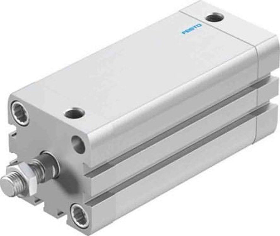 Festo Pneumatic Compact Cylinder - 572681 40 mm Bore, 80 mm ADN Series, Double Acting Acting