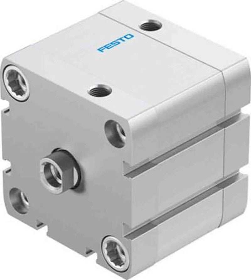 Festo Pneumatic Compact Cylinder - 572702 63 mm Bore, 20 mm ADN-63-20-I-PPS-A Series, Double Acting Acting