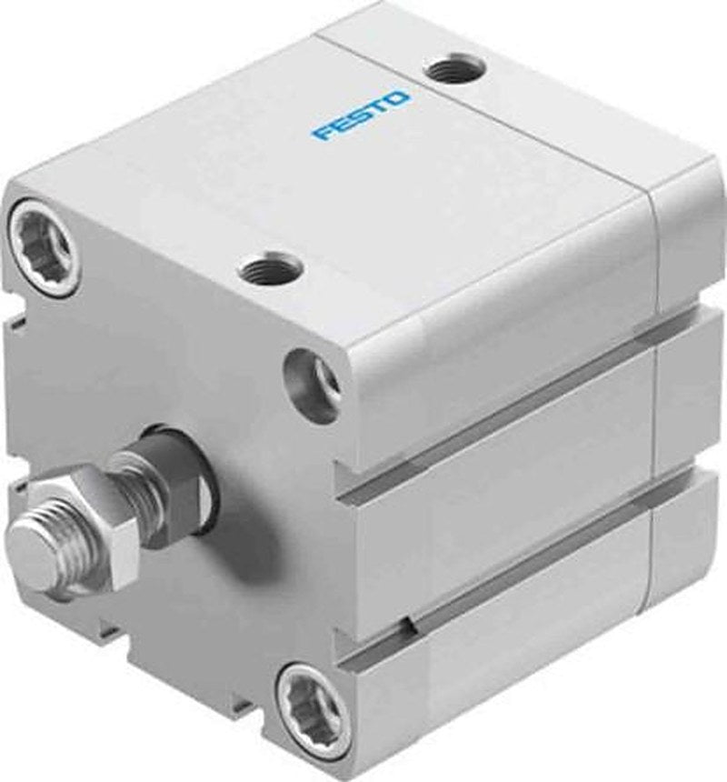 Festo Pneumatic Compact Cylinder - 572713 63 mm Bore, 30 mm ADN-63-30-A-PPS-A Series, Double Acting Acting