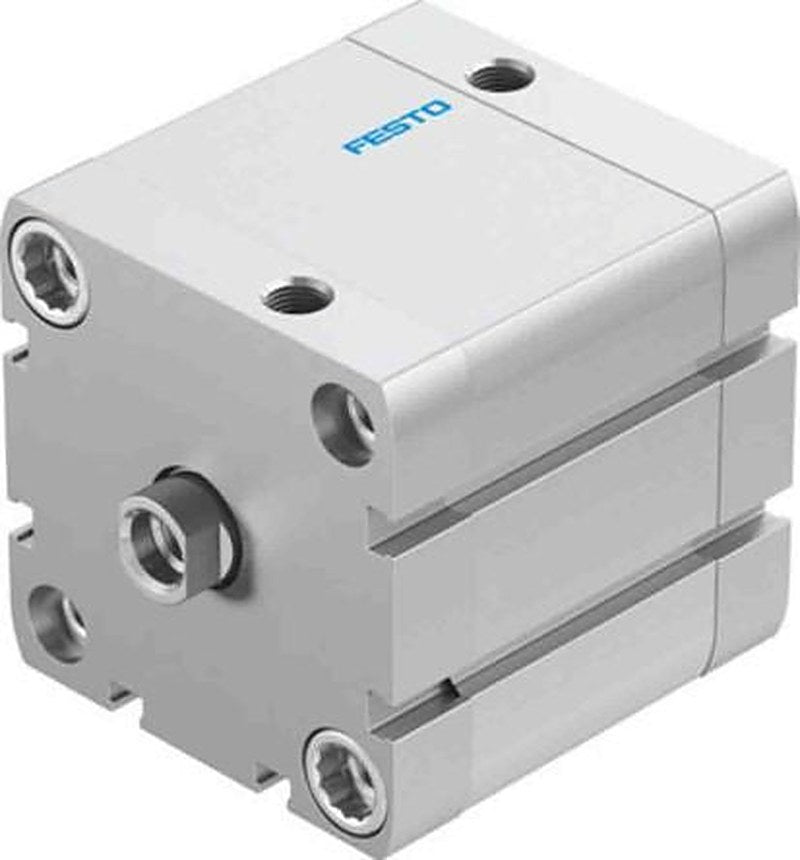 Festo Pneumatic Compact Cylinder - 572704 63 mm Bore, 30 mm ADN Series, Double Acting Acting