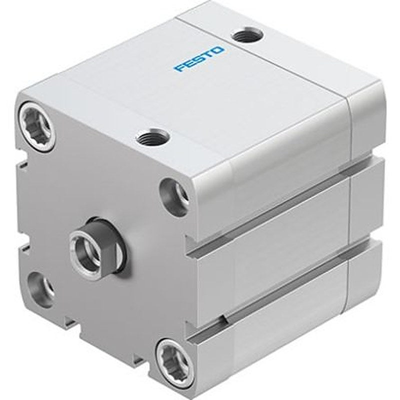 Festo Pneumatic Compact Cylinder - ADN-63-35-I-PPS-A 63 mm Bore, 35 mm ADN Series, Double Acting Acting