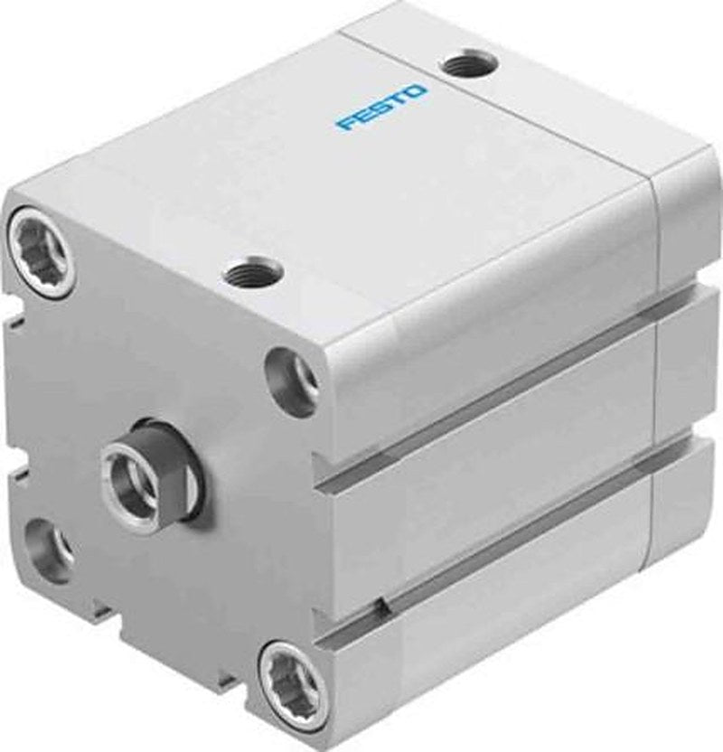 Festo Pneumatic Compact Cylinder - 536347 63 mm Bore, 40 mm ADN Series, Double Acting Acting