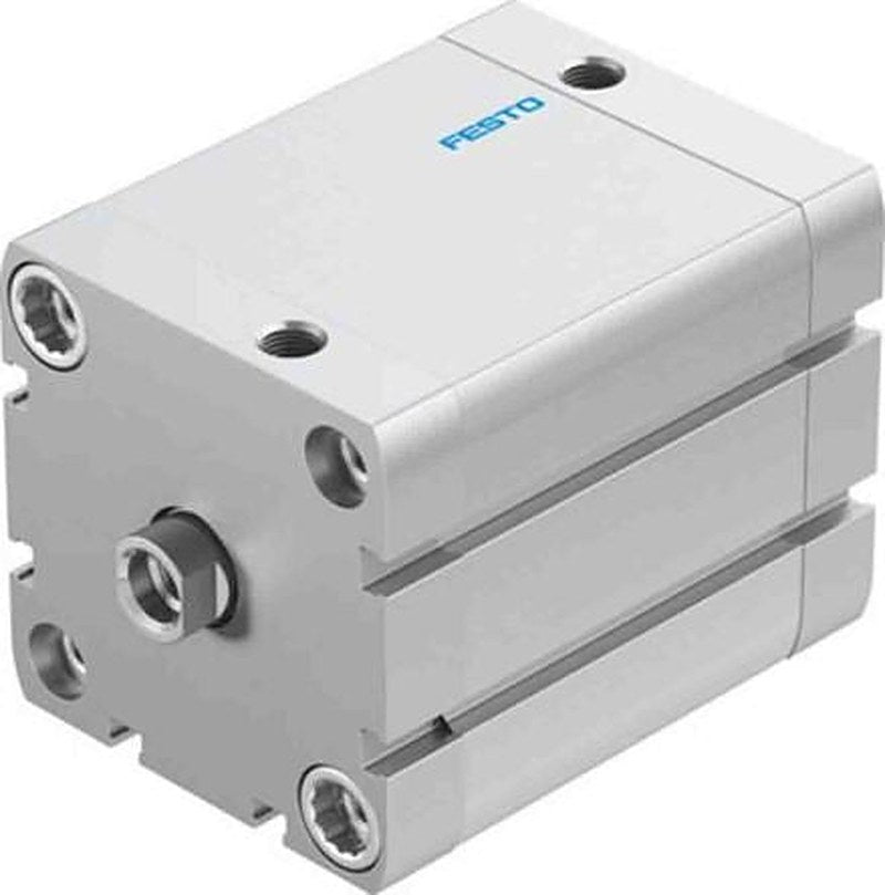 Festo Pneumatic Compact Cylinder - 536348 63 mm Bore, 50 mm ADN Series, Double Acting Acting