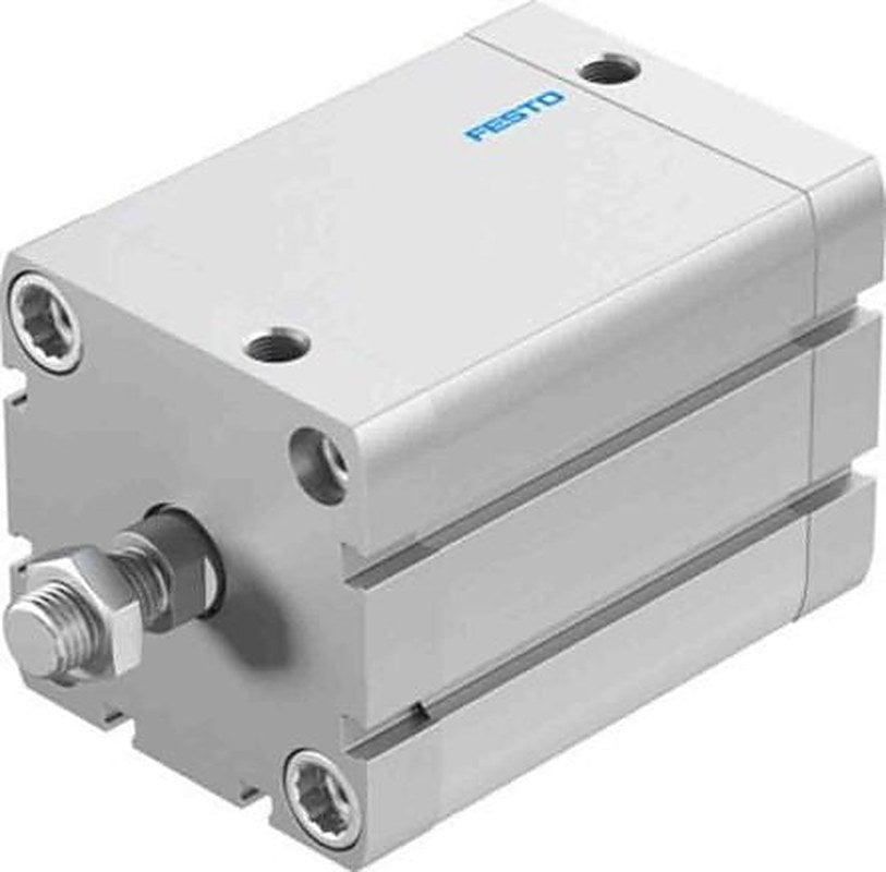 Festo Pneumatic Compact Cylinder - 536339 63 mm Bore, 60 mm ADN Series, Double Acting Acting