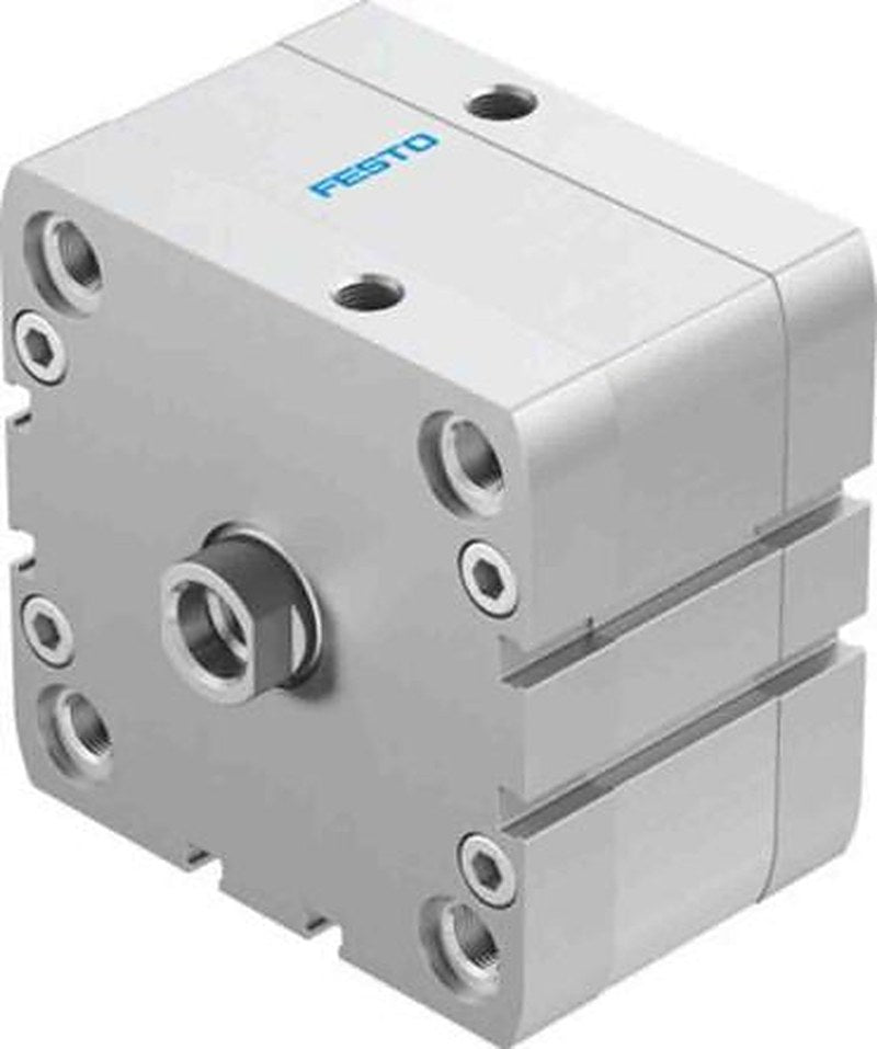 Festo Pneumatic Compact Cylinder - 536363 80 mm Bore, 10 mm ADN Series, Double Acting Acting