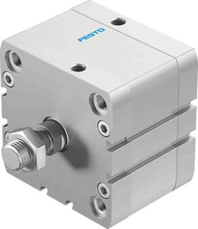 Festo Pneumatic Compact Cylinder - 572729 80 mm Bore, 20 mm ADN-80-20-A-PPS-A Series, Double Acting Acting