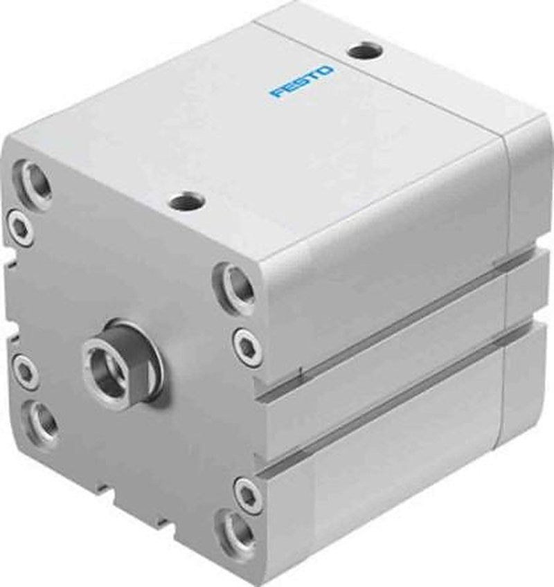 Festo Pneumatic Compact Cylinder - 572724 80 mm Bore, 50 mm ADN Series, Double Acting Acting