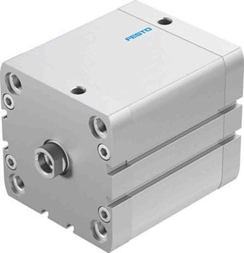 Festo Pneumatic Compact Cylinder - 572725 80 mm Bore, 80 mm ADN-80-60-I-PPS-A Series, Double Acting Acting