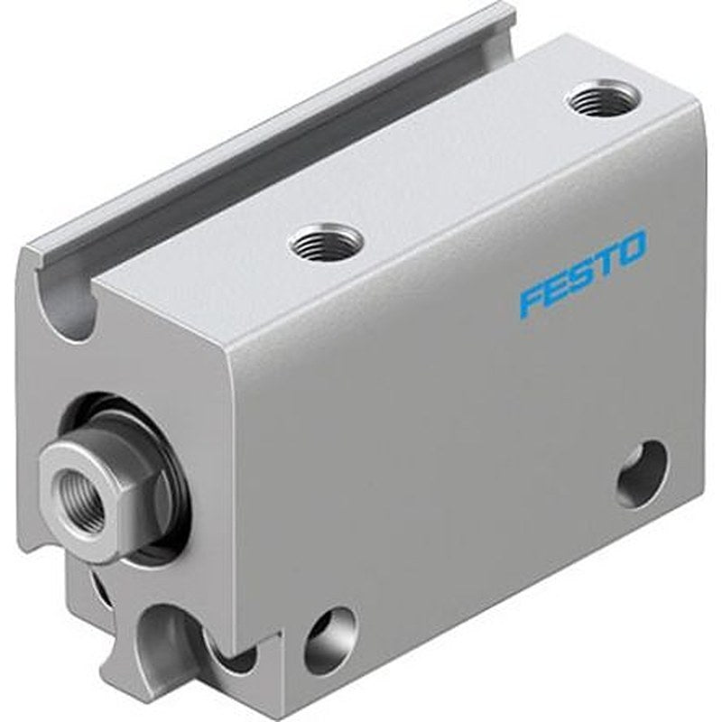 Festo Pneumatic Compact Cylinder - ADN-S-10-10-I-A-F1A 10 mm Bore, 10 mm ADN Series, Double Acting Acting