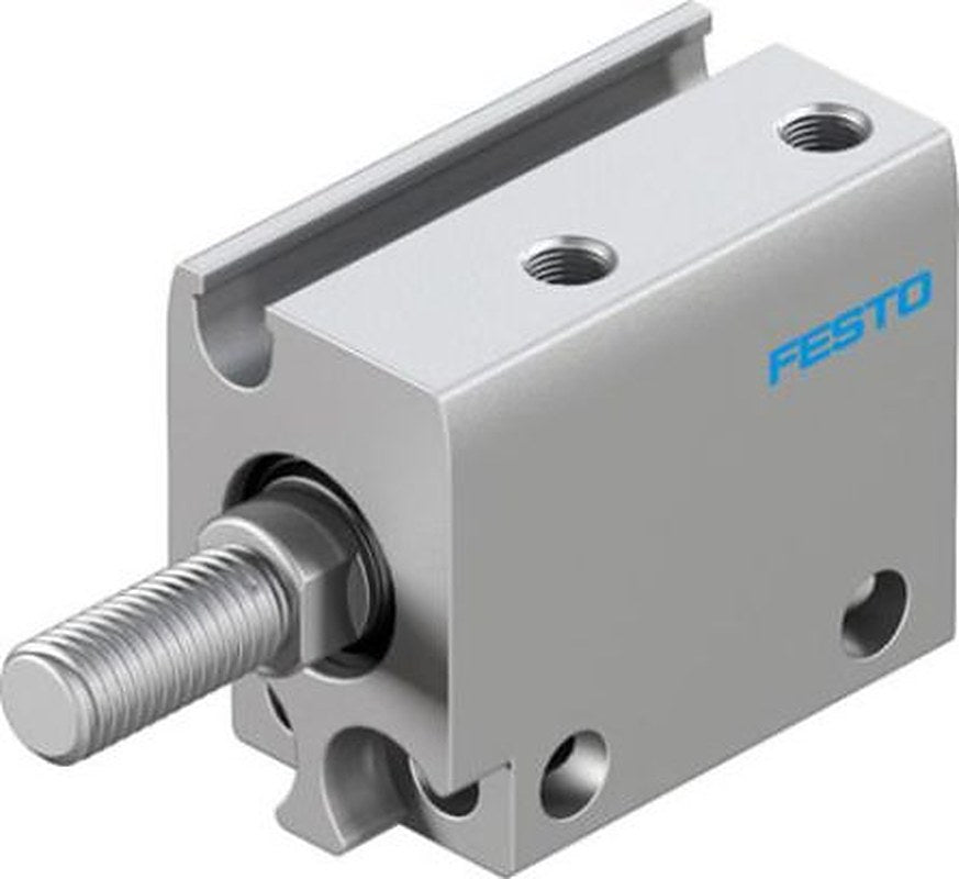 Festo Pneumatic Compact Cylinder - 8080587 10 mm Bore, 5 mm ADN Series, Double Acting Acting