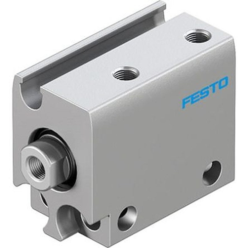 Festo Pneumatic Compact Cylinder - ADN-S-10-5-I-A-F1A 10 mm Bore, 5 mm ADN Series, Double Acting Acting