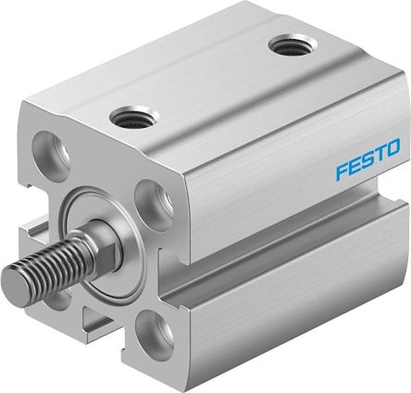 Festo Pneumatic Compact Cylinder - 8091428 12 mm Bore, 10 mm ADN-S-12-10-A-P Series, Double Acting Acting