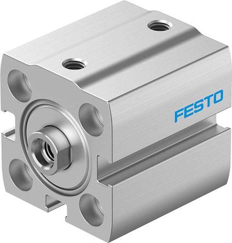 Festo Pneumatic Compact Cylinder - 8076341 20 mm Bore, 10 mm ADN-S Series, Double Acting Acting