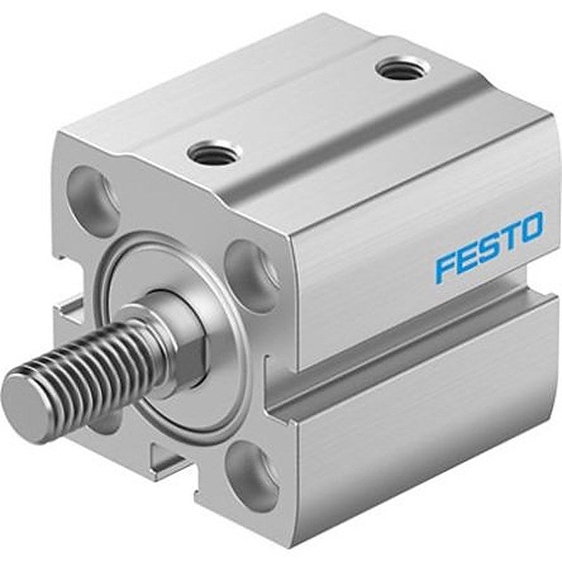 Festo Pneumatic Compact Cylinder - ADN-S-20-35-A-P-A-F1A 20 mm Bore, 35 mm ADN Series, Double Acting Acting