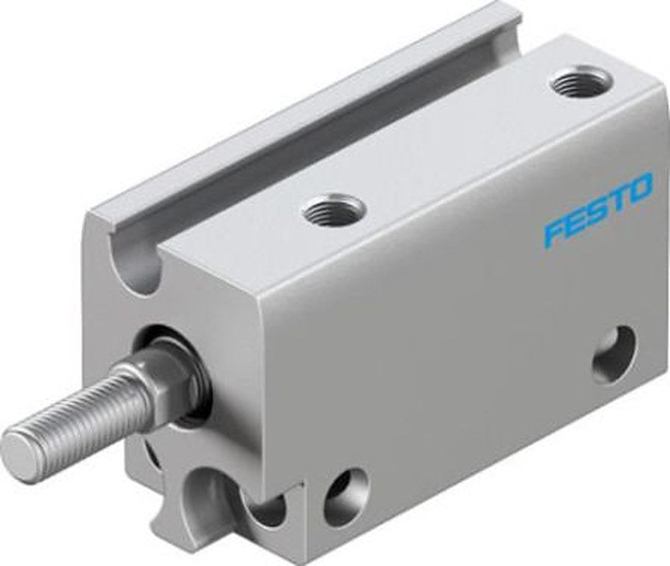 Festo Pneumatic Compact Cylinder - 8080595 6 mm Bore, 10 mm ADN-S-6-10-A-A Series, Double Acting Acting