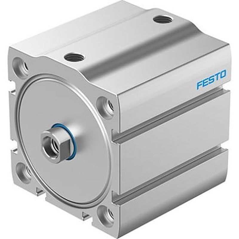 Festo Pneumatic Compact Cylinder - ADN-S-63-10-I-P-A-F1A 63 mm Bore, 10 mm ADN Series, Double Acting Acting