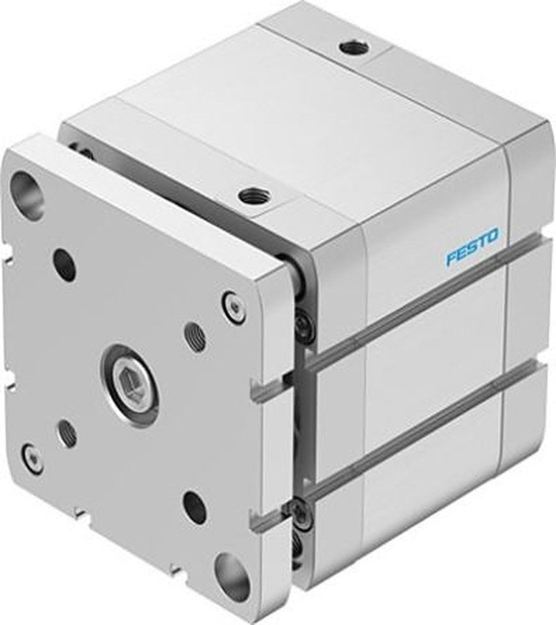 Festo Pneumatic Compact Cylinder - 577229 100 mm Bore, 40 mm ADNGF-100-40-PPS-A Series, Double Acting Acting