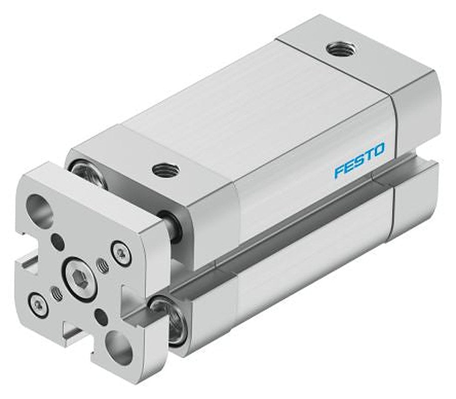 Festo Pneumatic Compact Cylinder - 554216 16 mm Bore, 25 mm ADNGF-16-25-P-A Series, Double Acting Acting