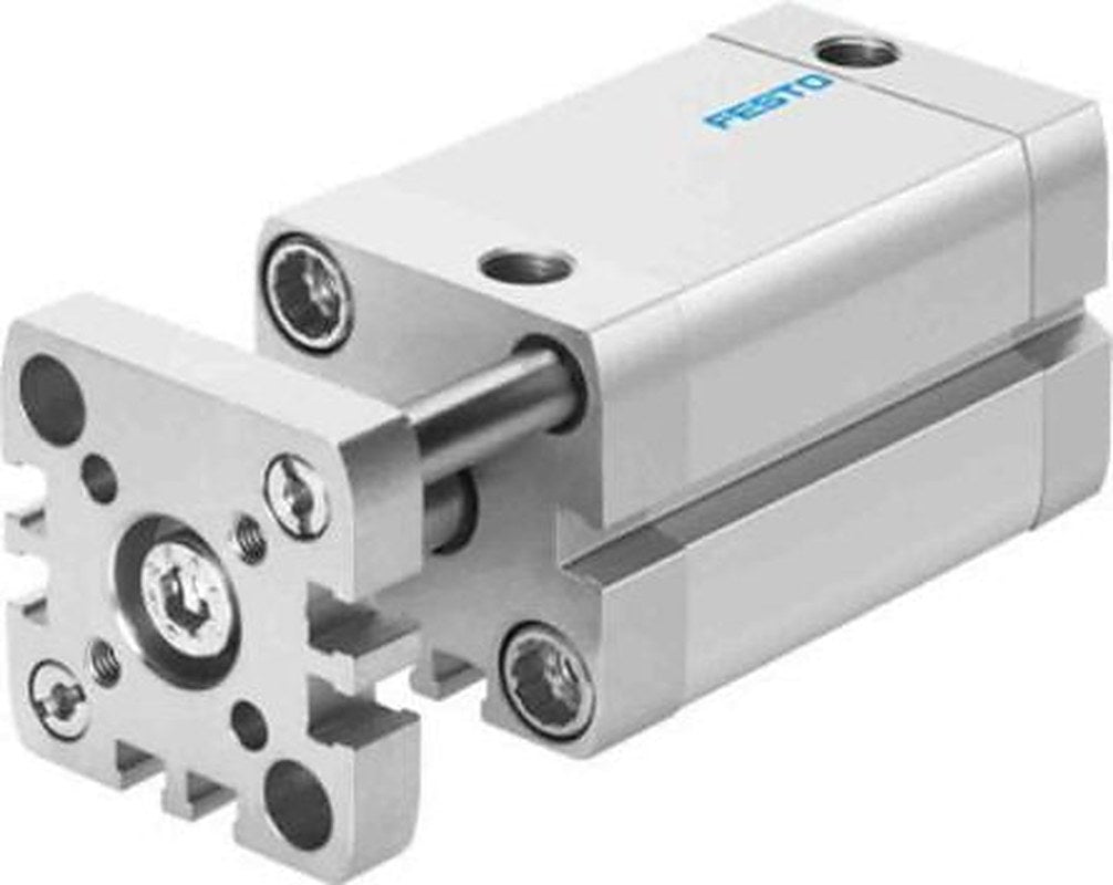 Festo Pneumatic Compact Cylinder - 554230 25 mm Bore, 10 mm ADNGF-25-10-P-A Series, Double Acting Acting
