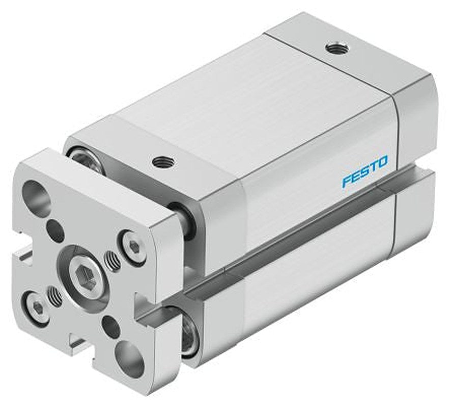 Festo Pneumatic Compact Cylinder - 554234 25 mm Bore, 30 mm ADNGF-25-30-P-A Series, Double Acting Acting