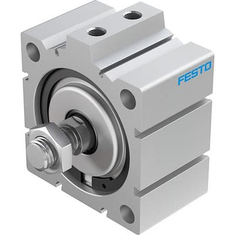 Festo Pneumatic Compact Cylinder - 188346 100 mm Bore, 20 mm ADVC Series, Double Acting Acting
