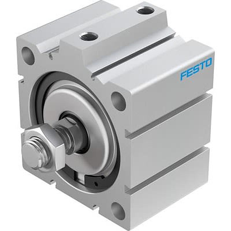Festo Pneumatic Compact Cylinder - 188343 100 mm Bore, 25 mm ADVC Series, Double Acting Acting
