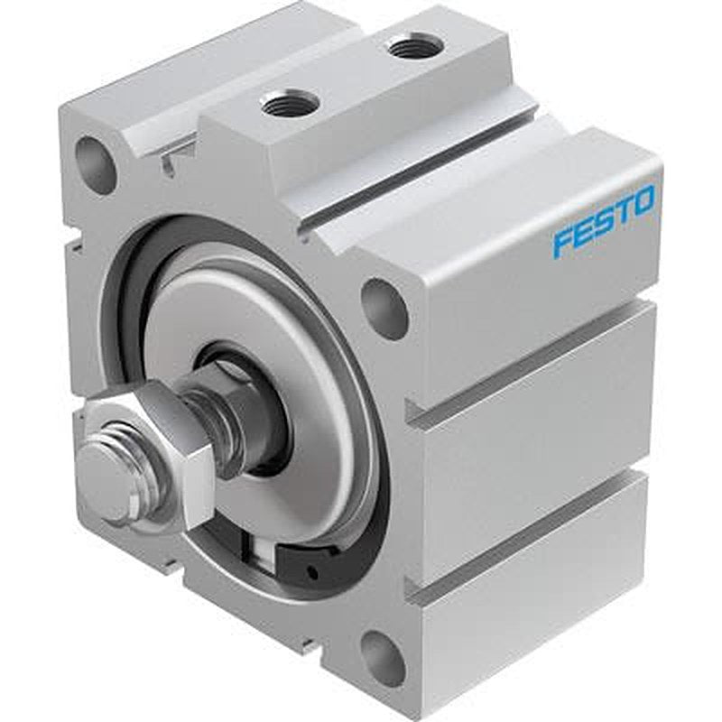 Festo Pneumatic Compact Cylinder - 188347 100 mm Bore, 25 mm ADVC Series, Double Acting Acting