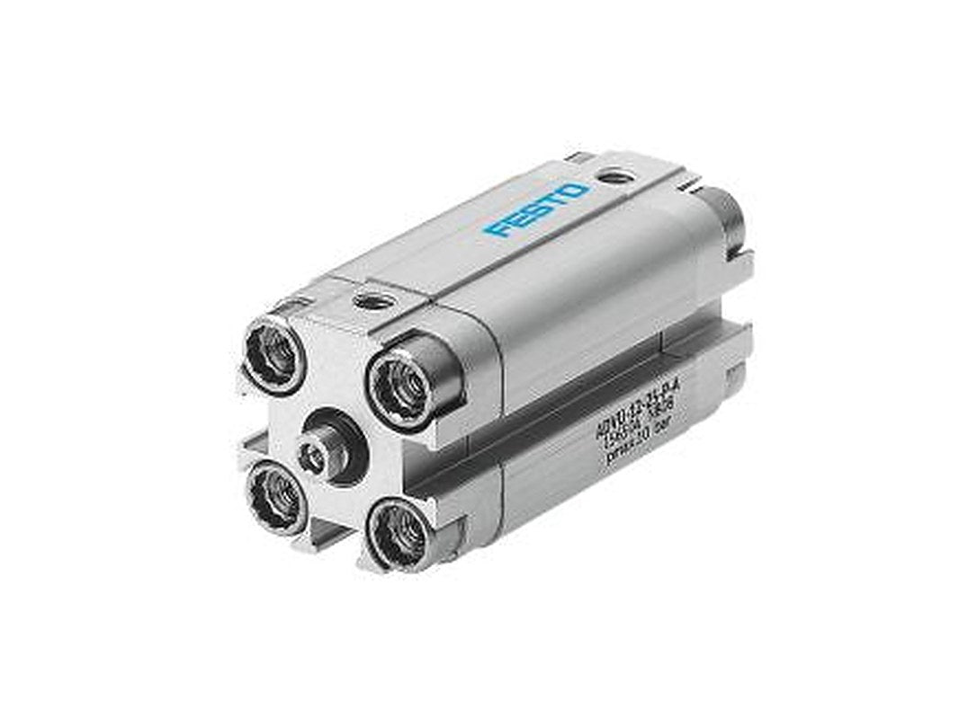 Festo 20 mm Pneumatic Compact Cylinder - ADVU Series, Double Acting Acting