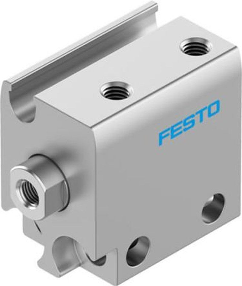 Festo Pneumatic Compact Cylinder - 4891759 10 mm Bore, 5 mm AEN-S-10-5-I Series, Single Acting Acting