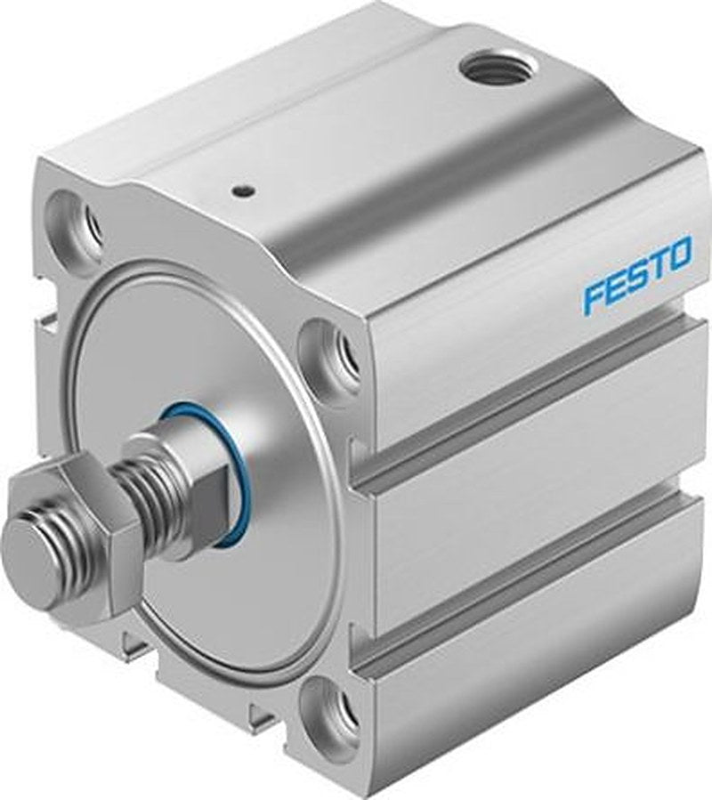 Festo Pneumatic Compact Cylinder - 8092154 50 mm Bore, 25 mm AEN-S-50-25-A-P-A Series, Single Acting Acting