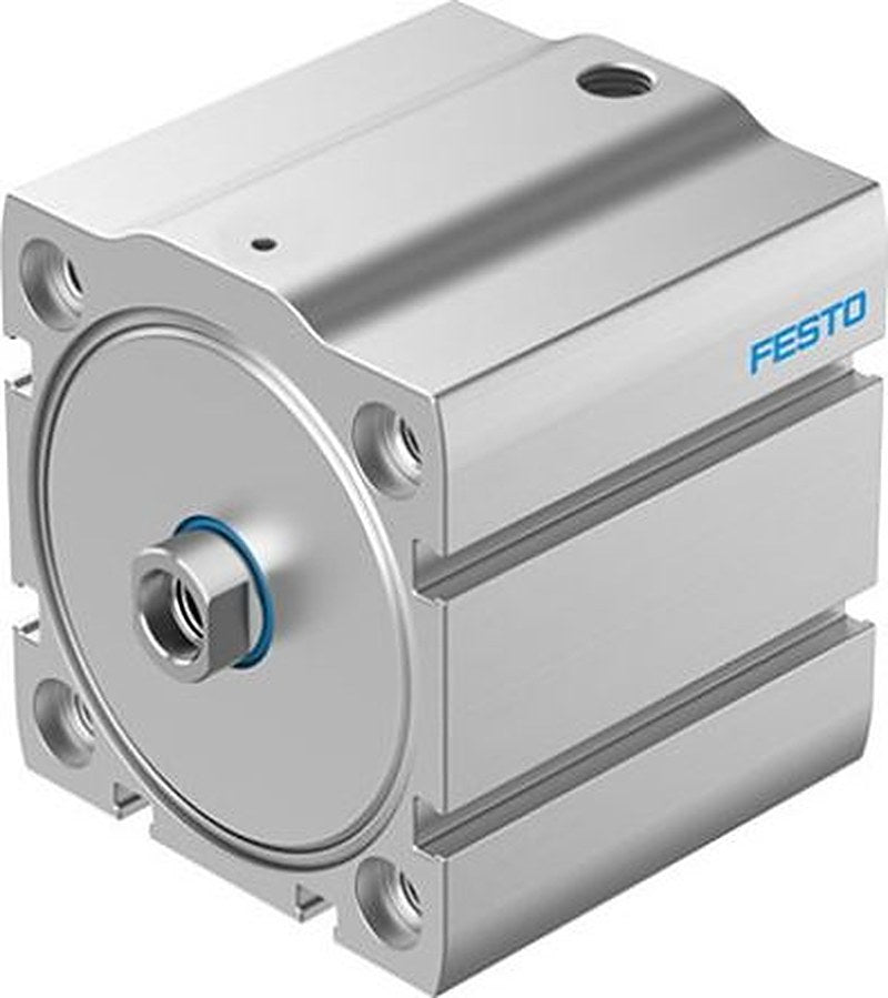 Festo Pneumatic Compact Cylinder - 5132651 63 mm Bore, 10 mm AEN Series, Single Acting Acting