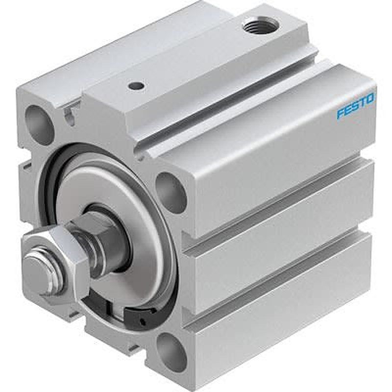Festo Pneumatic Compact Cylinder - 188257 50 mm Bore, 25 mm AEVC Series, Single Acting Acting