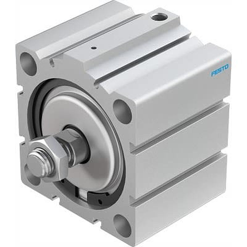 Festo Pneumatic Piston Rod Cylinder - 188305 80 mm Bore, 25 mm ADVC Series, Single Acting Acting
