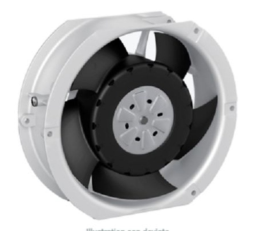 ebm-papst AxiForce 80 Series Axial Fan, 48V dc, 650 m³/h, 98 W, 2.05 A Max 172 mm 150mm 51 mm