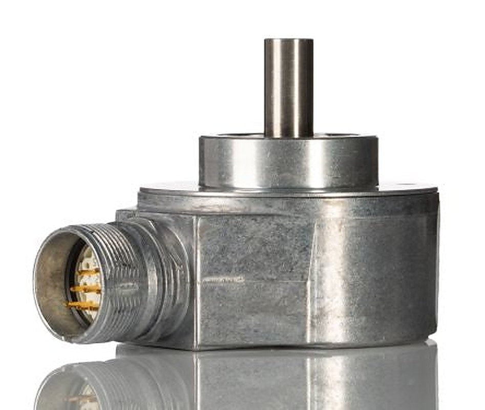 SICK AFS/AFM60 SSI Series Absolute Absolute Encoder 32V, 4096 ppr ppr, SSI Signal, Solid Type, 10 mm Shaft