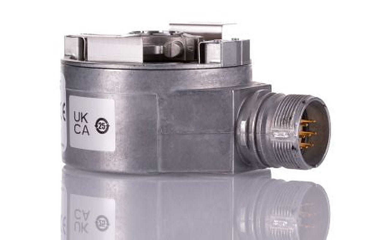 SICK AFS/AFM60 SSI Series Absolute Absolute Encoder 32V, 8192 ppr ppr, SSI Signal, Through Hollow Shaft Type, 15 mm