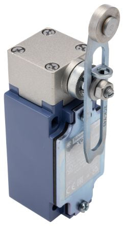 Telemecanique Sensors XCKJ Series Roller Lever Limit Switch, 1 NO/1 NC, IP66, Zamak Housing, 50V ac, 3A