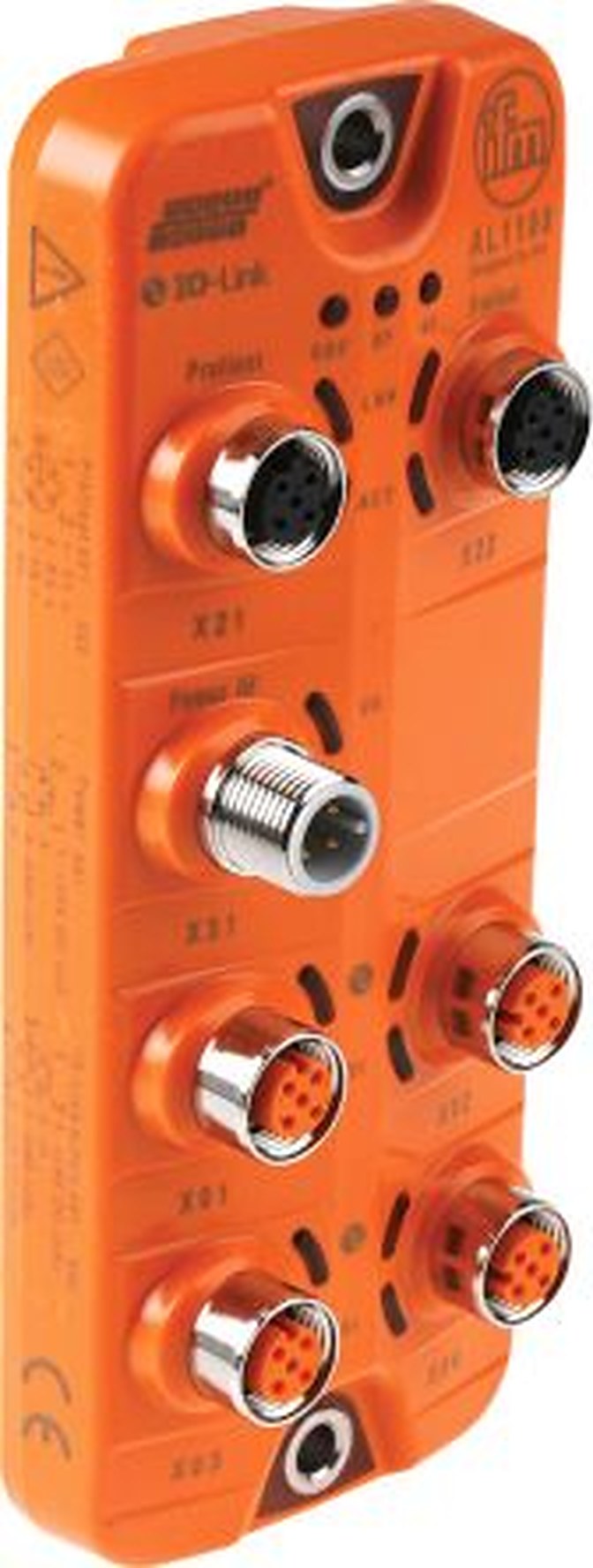 ifm electronic AL1100 Series Sensor Box, 4 Port, Ethernet, IO-Link