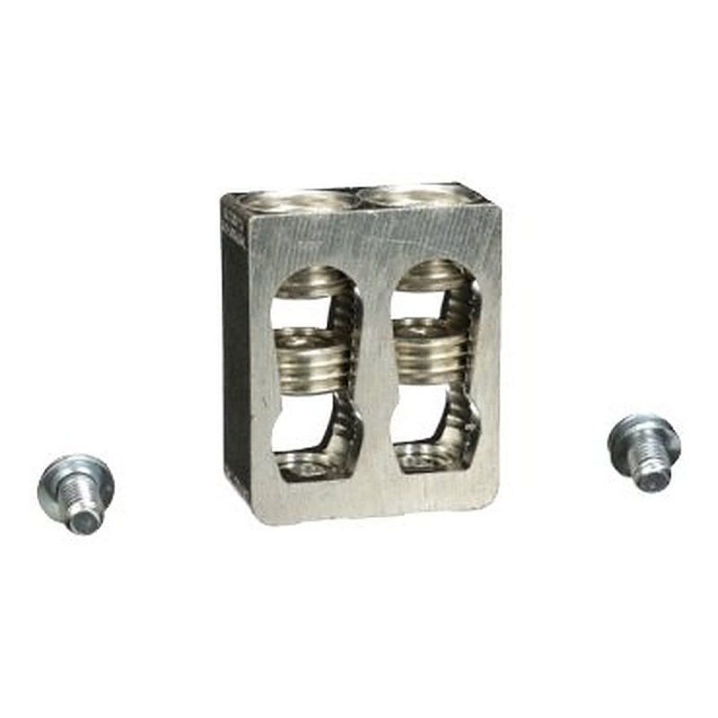 Circuit breaker accessory, PowerPacT M/P, lug kit, mechanical, 800A to 1200A, 3/0 AWG to 500kcmil, Al (Circuit breaker accessory PowerPacT M/P) is a Schneider Electric product. Designed for reliable performance and long service life. Available across Iraq — contact us for pricing and delivery options.